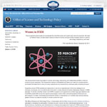 White House Science and Technology webpage