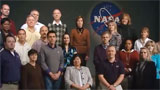 NASA group of people at Johnson Space Center