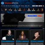 Women at NASA homepage